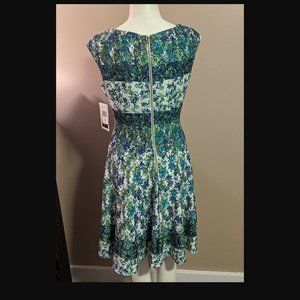 Julian Taylor Ivory Apple Sleeveless Dress